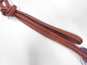 正絹　撚り房　手組帯締め